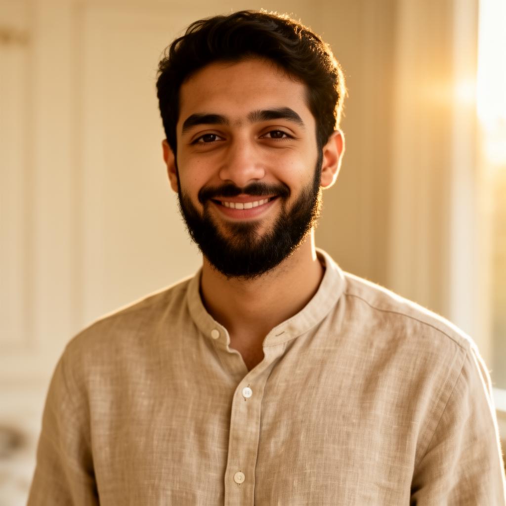 Portrait of Yusuf, a Siraat member